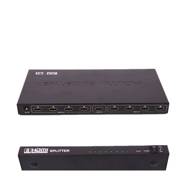 

HDMI 1x8 порта 4K 3D сплиттер, разветвитель, коммутатор