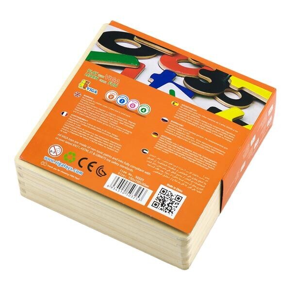

Набор магнитных цифр и знаков Viga Toys, 37 шт. (50325)