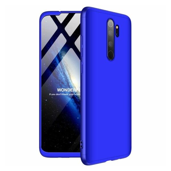 

Пластиковая накладка GKK LikGus 360 градусов для Xiaomi Redmi Note 8 Pro (Синий)
