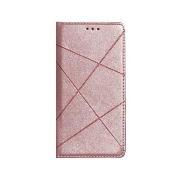 

Кожаный чехол-книжка Business Series для Huawei Y6P (Розовый)