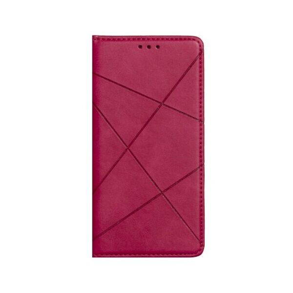 

Кожаный чехол-книжка Business Series для Huawei Y5P (Красный)