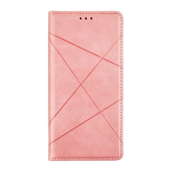 

Кожаный чехол-книжка Business Series для Samsung Galaxy S21 Plus (Розовый)