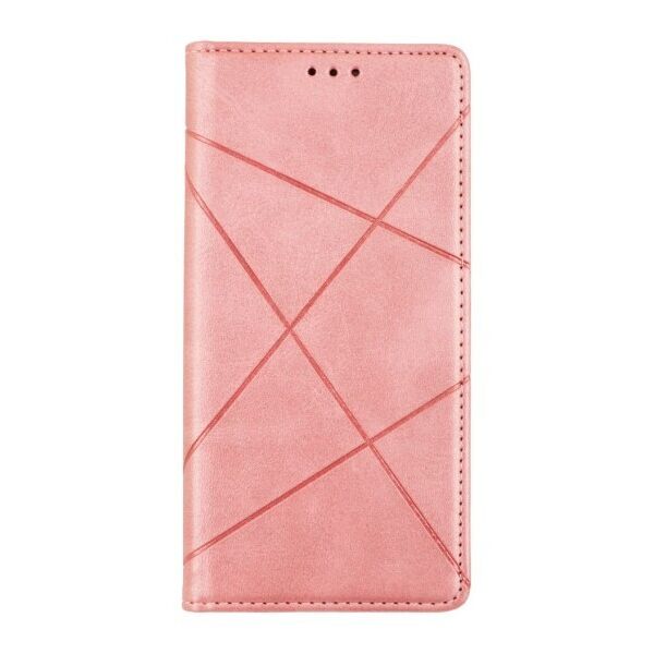 

Кожаный чехол-книжка Business Series для Samsung Galaxy S21 (Розовый)