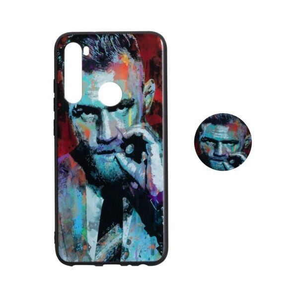 

Силиконовый чехол Print + ПОПСОКЕТ для Xiaomi Redmi Note 8 Макгрегор
