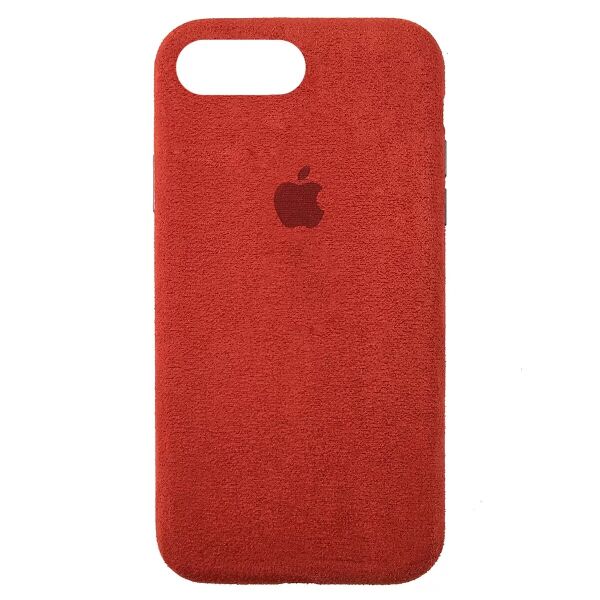 

Чехол Turister для Iphone 8 Plus модель Alcantara Красный (Alc_red)