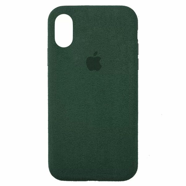 

Чехол Turister для Iphone X модель Alcantara Зеленый (Alc_XGr)