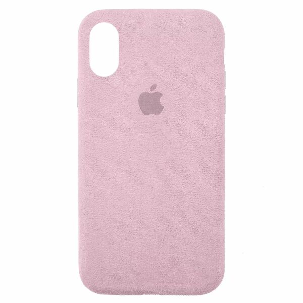 

Чехол Turister для Iphone XS Max модель Alcantara Розовый (Alc_XSMPc)
