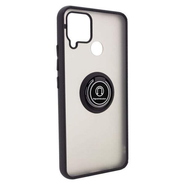

Чехол Deen ColorEdgingRing под магнитный держатель для Realme C15 / C12 (Черный)