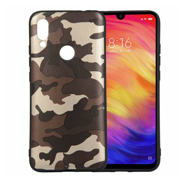 

TPU чехол камуфляж для Xiaomi Redmi 7 (Коричневый)