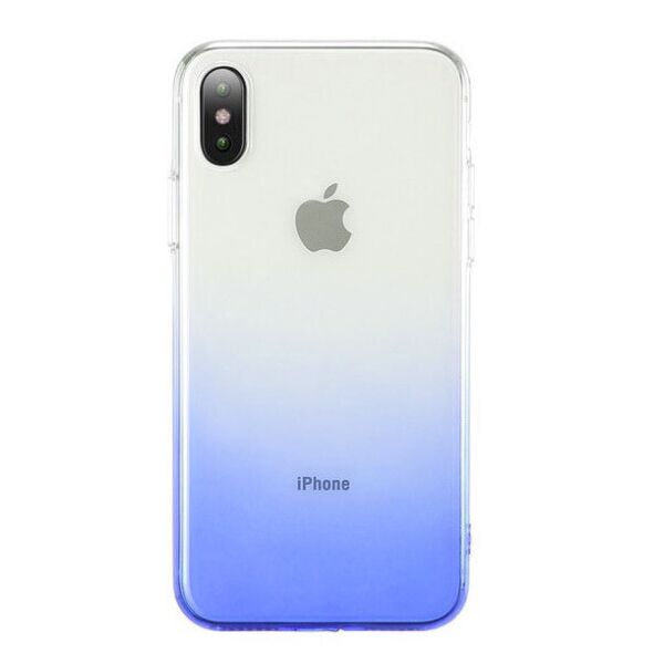

Противоударный чехол Ombre для Apple iPhone XS Max (6.5") (Синий)