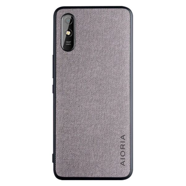 

Чехол джинсовый AIORIA Textile для Xiaomi Redmi 9A (Серый)