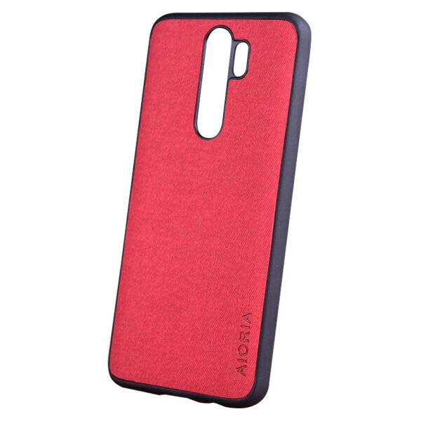 

Чехол джинсовый AIORIA Textile для Xiaomi Redmi 9 (Красный)