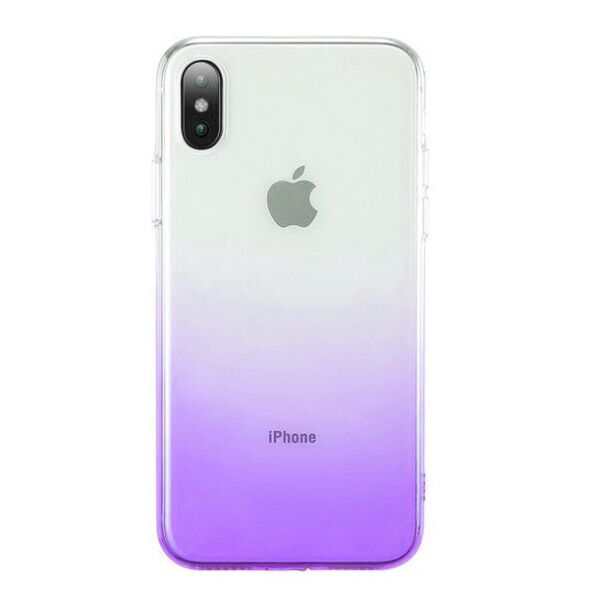 

Противоударный чехол Ombre для Apple iPhone XS Max (6.5") (Фиолетовый)