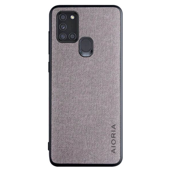 

Чехол джинсовый AIORIA Textile для Samsung Galaxy A21s (Серый)