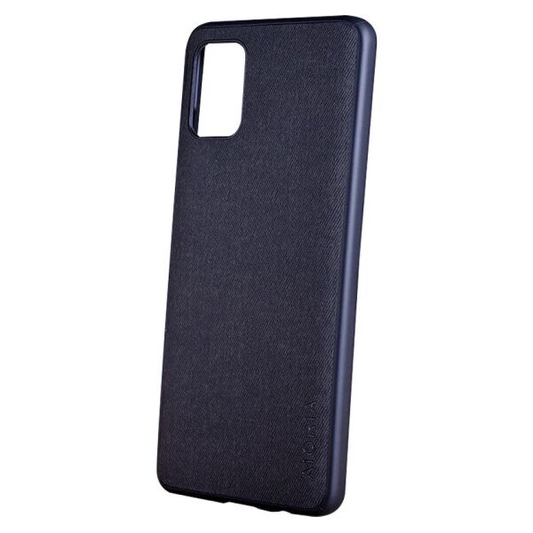 

джинсовый AIORIA Textile для Samsung Galaxy A51 (Черный)