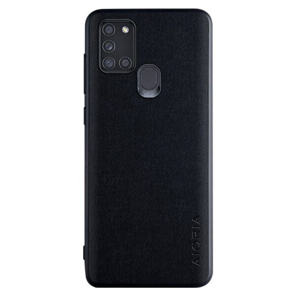 

Чехол джинсовый AIORIA Textile для Samsung Galaxy A21s (Черный)