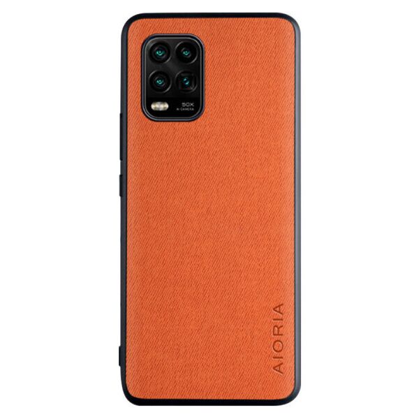 

Чехол джинсовый AIORIA Textile для Xiaomi Mi 10 Lite (Оранжевый)