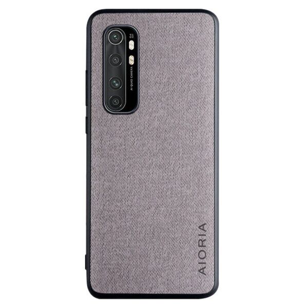 

джинсовый AIORIA Textile для Xiaomi Mi Note 10 Lite (Серый)