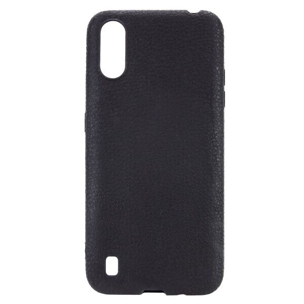 

Чехол PU накладка Epik leather series для Samsung Galaxy A01 (Черный)