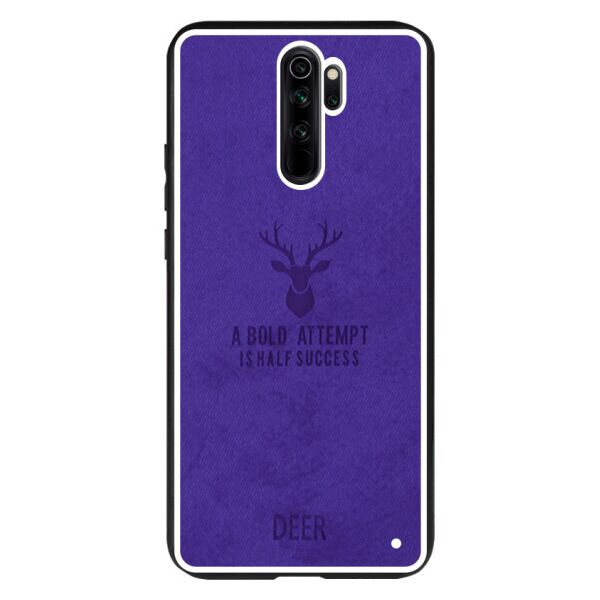 

TPU+Textile чехол Deer для Xiaomi Redmi Note 8 Pro (Фиолетовый)