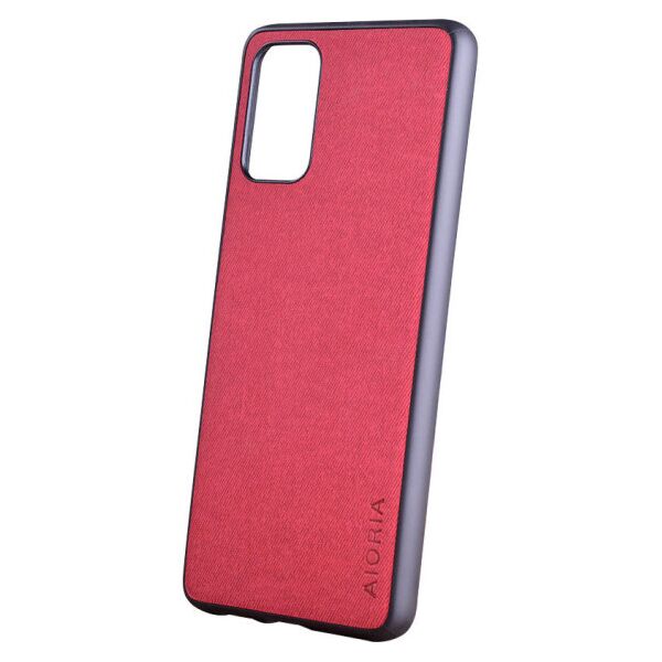 

Чехол джинсовый AIORIA Textile для Samsung Galaxy S20 FE (Красный)