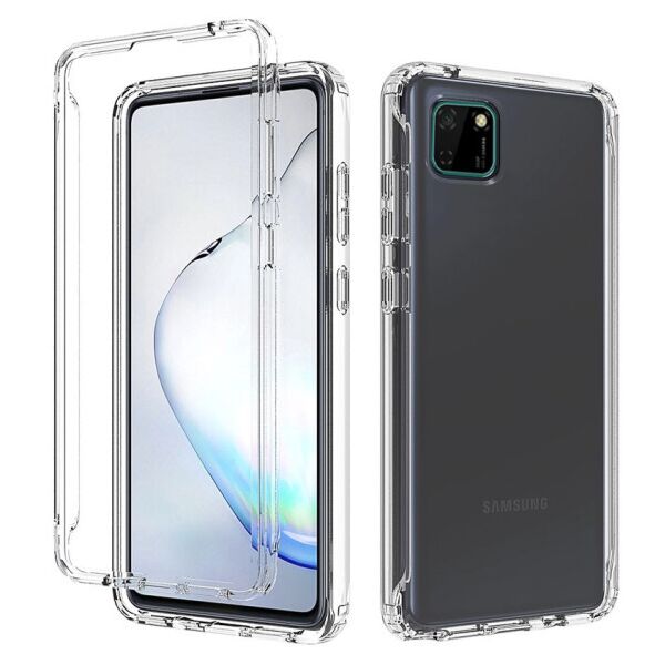 

Чехол TPU+PC Full Body с защитой 360 для Huawei Y5p (Прозрачный)