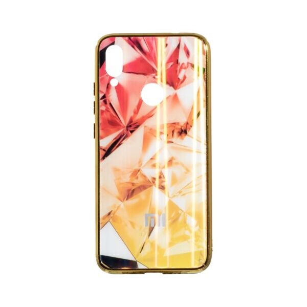 

Силикон Case Original Glass Силиконовый 3D чехол Prism для Xiaomi Redmi Note 7 (Золотой)