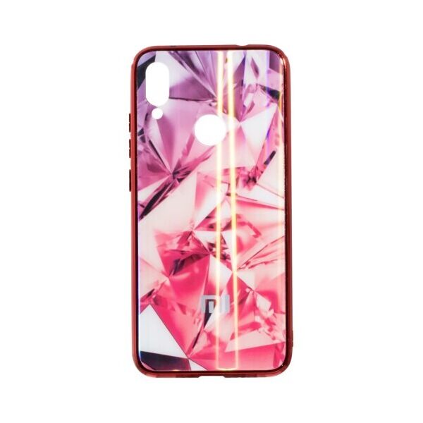 

Силикон Case Original Glass Силиконовый 3D чехол Prism для Xiaomi Redmi Note 7 (Красный)