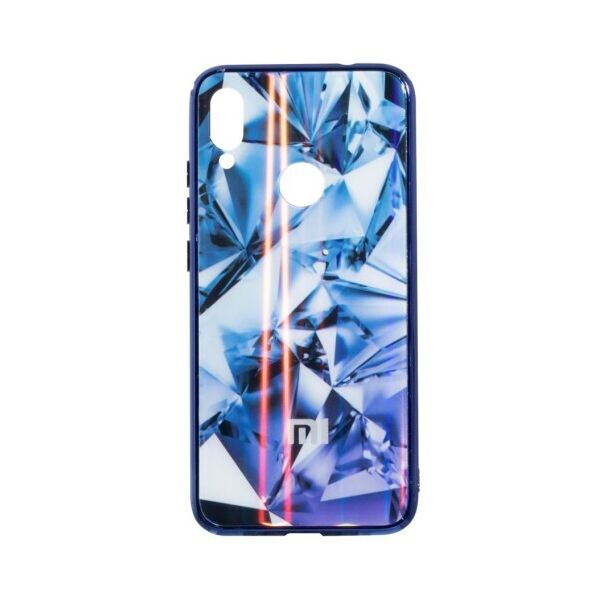 

Силикон Case Original Glass Силиконовый 3D чехол Prism для Xiaomi Redmi Note 7 (Синий)