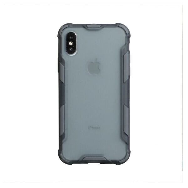 

Бронированный противоударный чехол Iron Armor для Apple iPhone X/Xs (Серый)