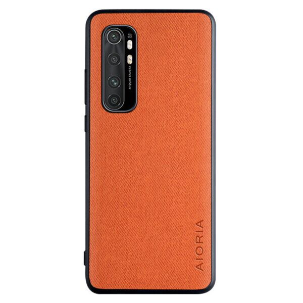 

джинсовый AIORIA Textile для Xiaomi Mi Note 10 Lite (Оранжевый)