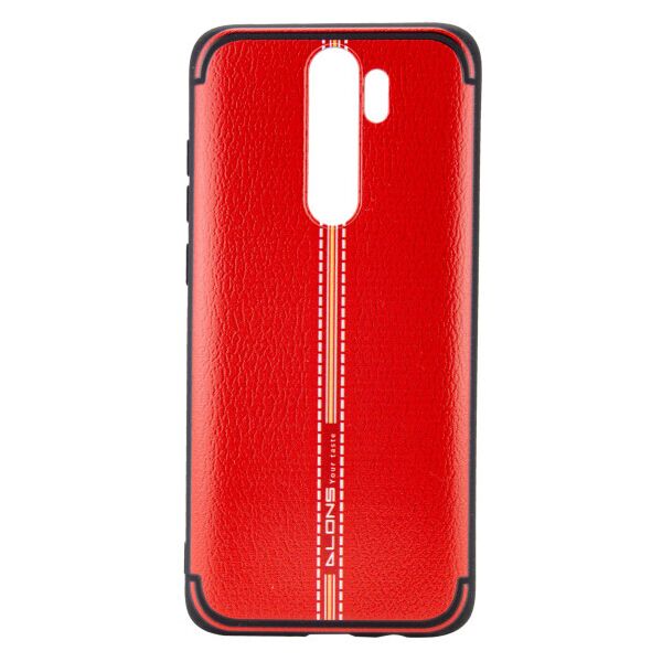 

TPU чехол DLONS Lenny Series для Xiaomi Redmi Note 8 Pro (Красный)