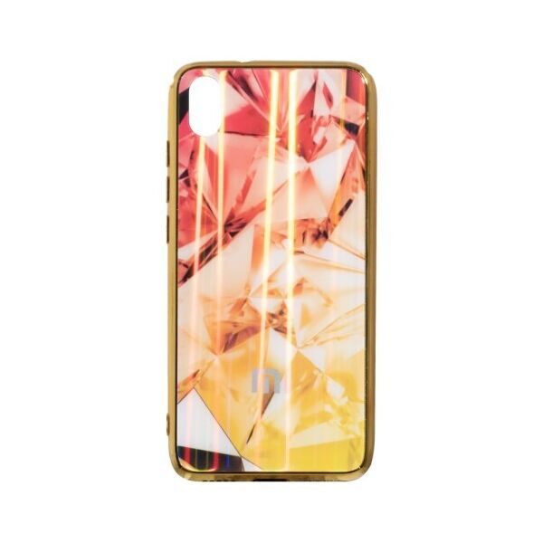 

Силикон Case Original Glass Силиконовый 3D чехол Prism для Xiaomi Redmi 7A (Золотой)