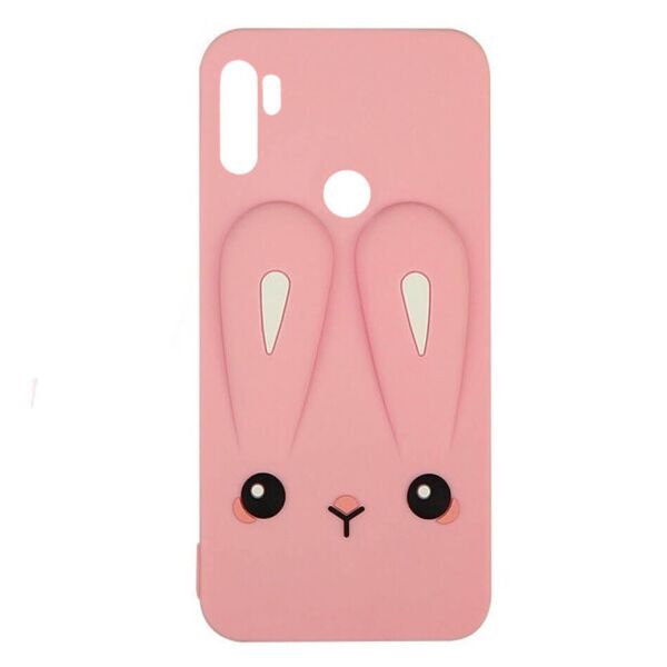 

Силиконовая накладка 3D Child Bunny для Xiaomi Redmi Note 8 (Розовый)