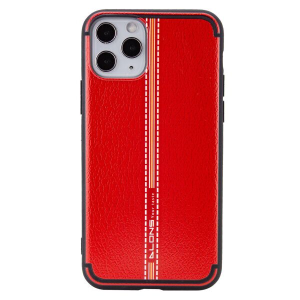 

TPU чехол DLONS Lenny Series для Apple iPhone 11 Pro (5.8") (Красный)