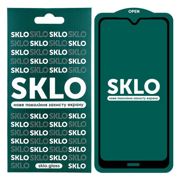 

Защитное стекло SKLO 5D (full glue) для Xiaomi Redmi Note 8T (Черный)