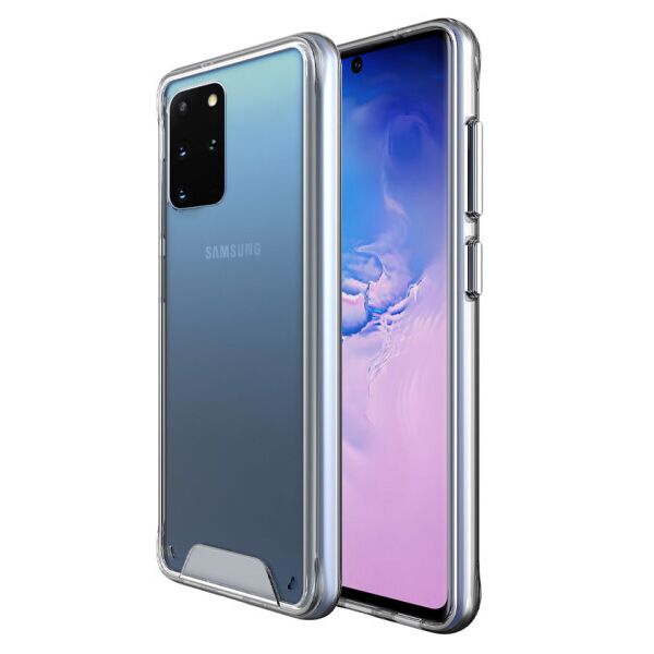 

Силиконовый противоударный чехол Space Case для Samsung Galaxy S20+ (Прозрачный)