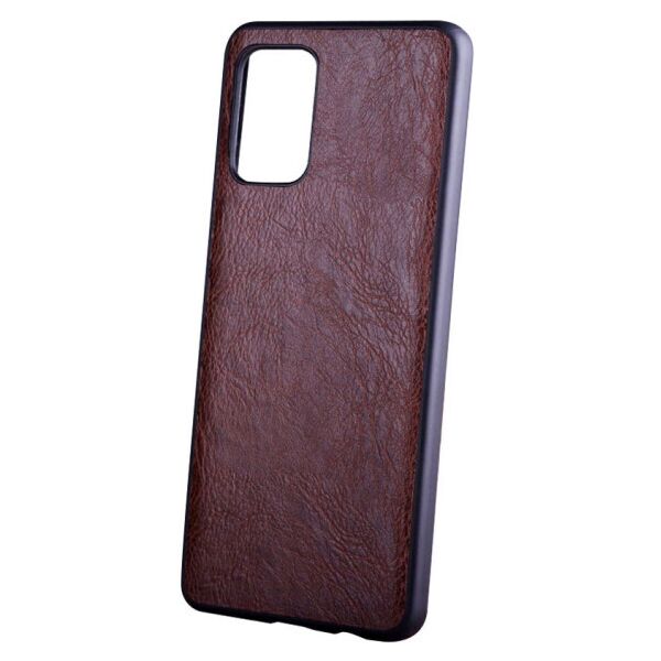 

Кожаный чехол-накладка PU Retro classic для Samsung Galaxy S20+ (Коричневый)