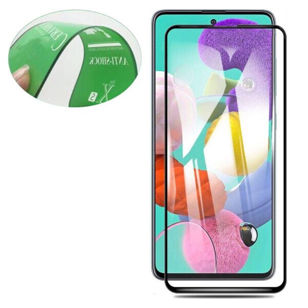 

Защитная пленка Ceramics 9D (без упак.) для Samsung Galaxy A51 (Черный)