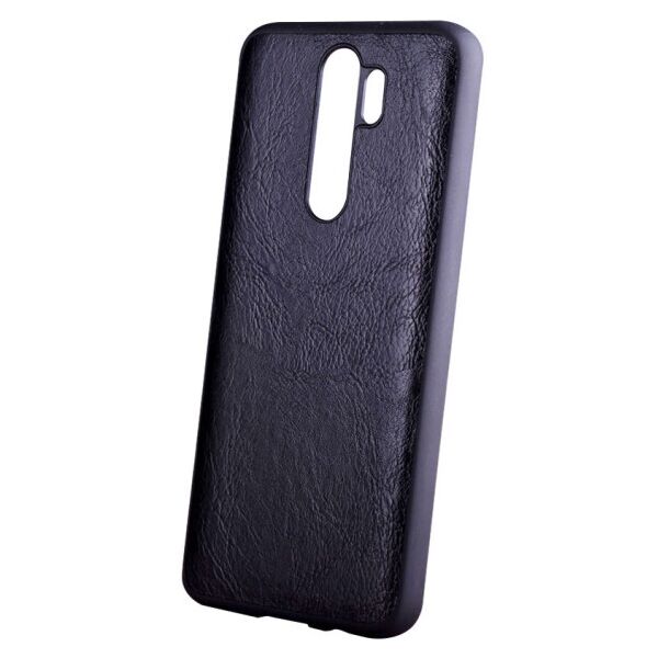 

Кожаный чехол-накладка PU Retro classic для Xiaomi Redmi 9 (Черный)