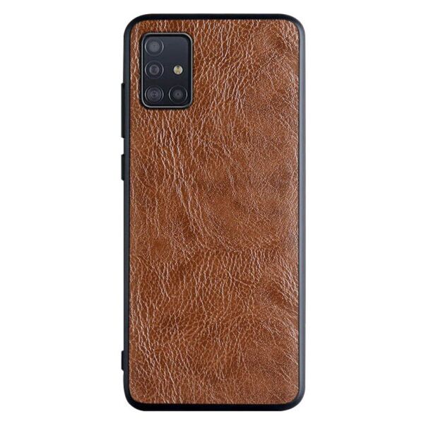 

Кожаный чехол-накладка PU Retro classic для Samsung Galaxy A51 (Sienna)