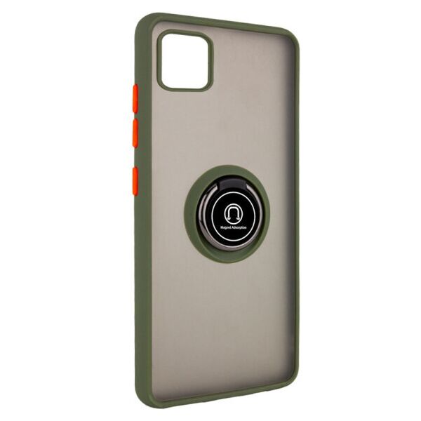 

Чехол Deen ColorEdgingRing под магнитный держатель для Realme C11 (Оливковый)