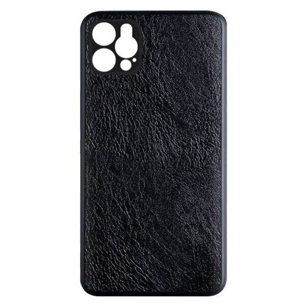 

Кожаный чехол-накладка PU Retro classic для Apple iPhone 12 Pro Max (6.7") (Черный)