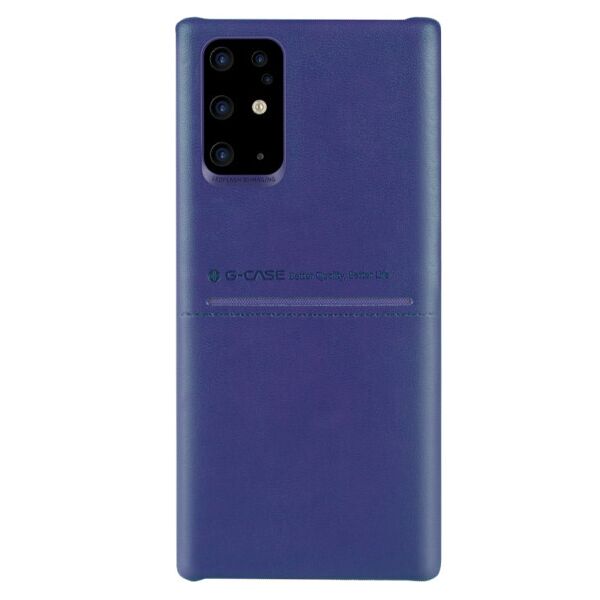 

Кожаная накладка G-Case Cardcool Series для Samsung Galaxy S20+ (Синий)