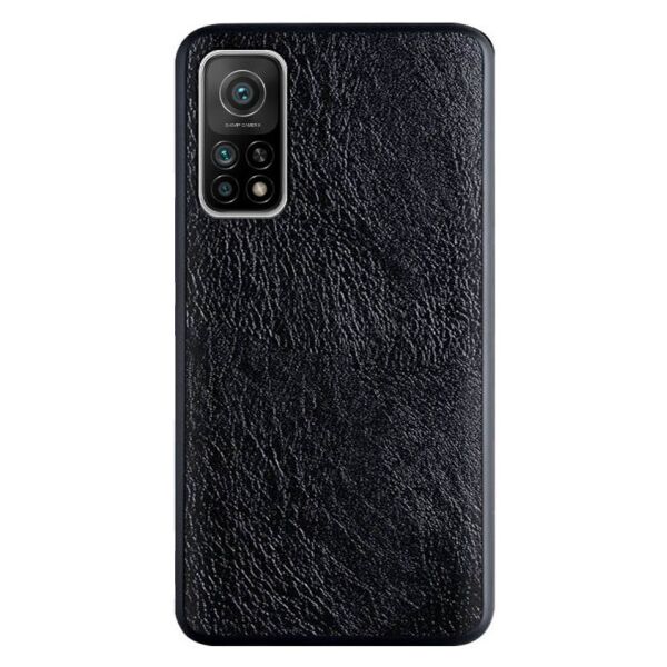 

Кожаный чехол-накладка PU Retro classic для Xiaomi Mi 10T / Mi 10T Pro (Черный)