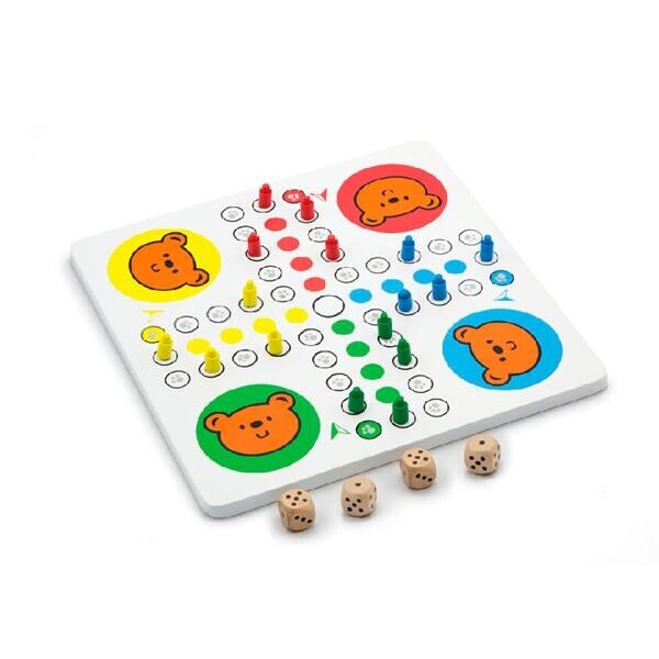 

Деревянная настольная игра Viga Toys Мозаика и Лудо (59990)