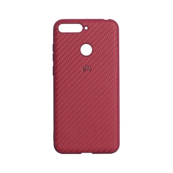 

Противоударный чехол Carbon для Huawei Y6 Prime 2018 (DarkRed)