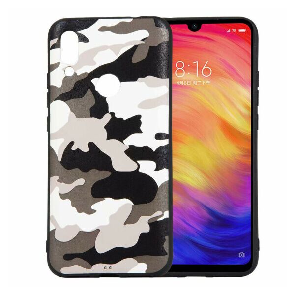 

TPU чехол камуфляж для Xiaomi Redmi Note 7 / Note 7 Pro / Note 7s (Белый)