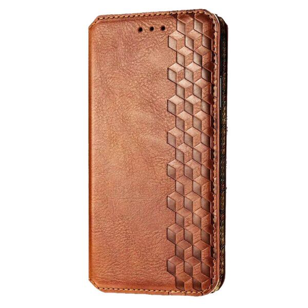 

Кожаный чехол книжка GETMAN Cubic (PU) для Samsung Galaxy A21s (Коричневый)