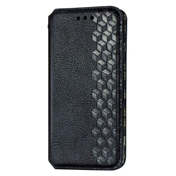 

Кожаный чехол книжка GETMAN Cubic (PU) для Samsung Galaxy A21s (Черный)